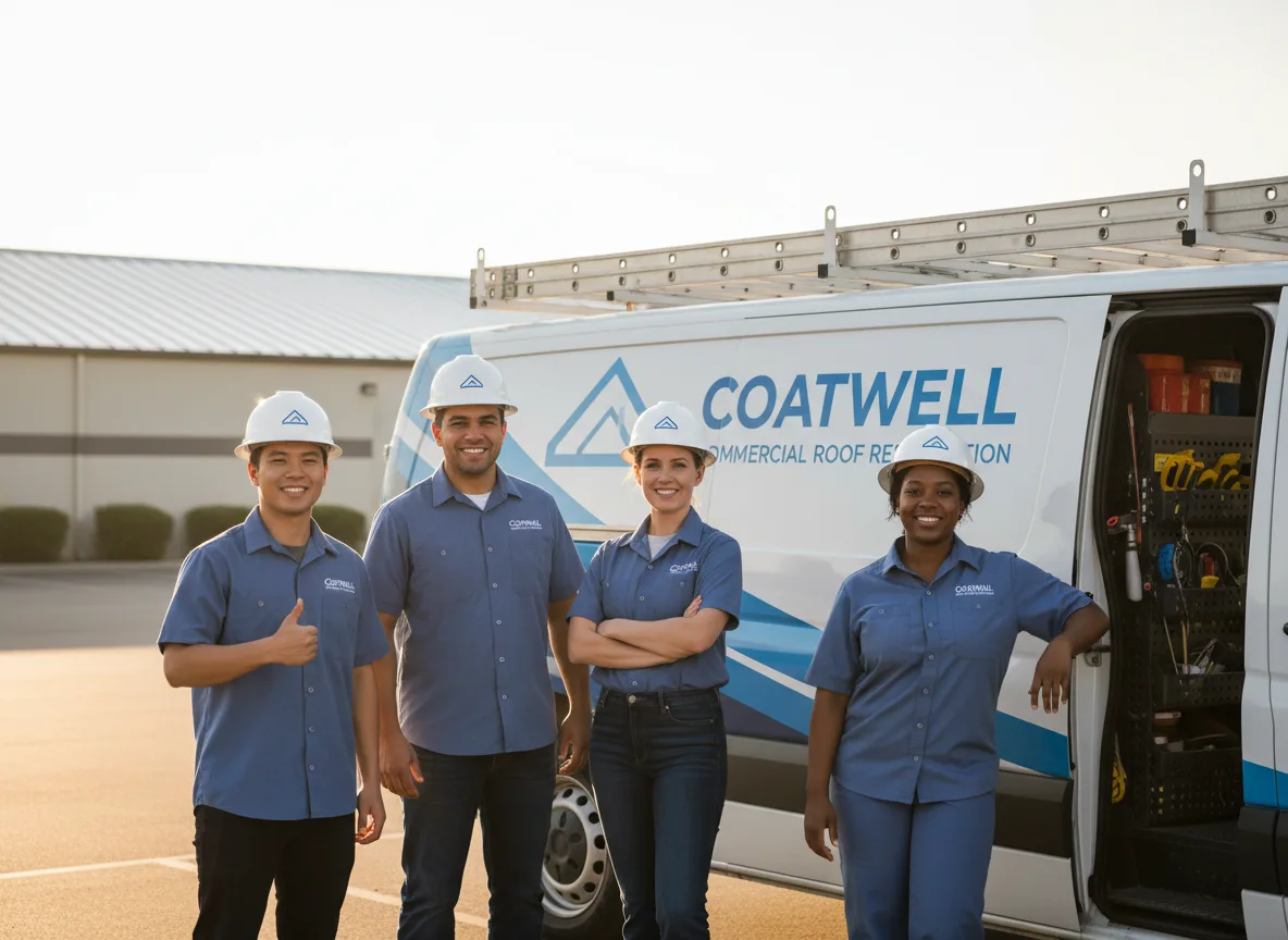Commercial roof coating company in Baldwin, WI